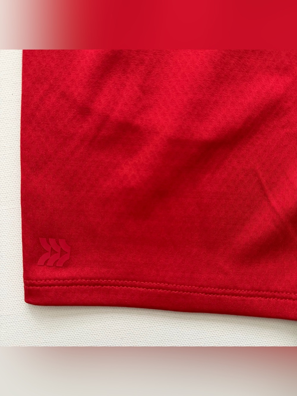 All In Motion Gym Shorts 6" Red Size XS (4/5) - Picture 9 of 11